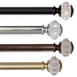 Rod Desyne 1" Inez Curtain Rod -Greenland Home Fashions Shop 4408373 ALT