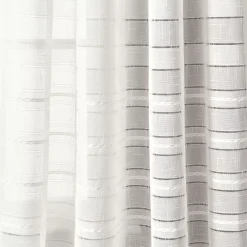 Lush Décor Lush Decor 2-pack Bridie Grommet Sheer Window Curtain Set -Greenland Home Fashions Shop 4420990 ALT2