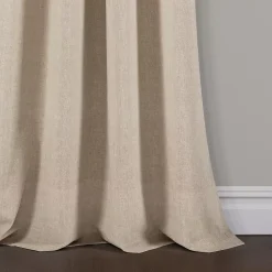 Lush Décor Lush Decor 2-pack Farmhouse Button Stripe Yarn Dyed Woven Cotton Window Curtain Set -Greenland Home Fashions Shop 4420997 ALT3