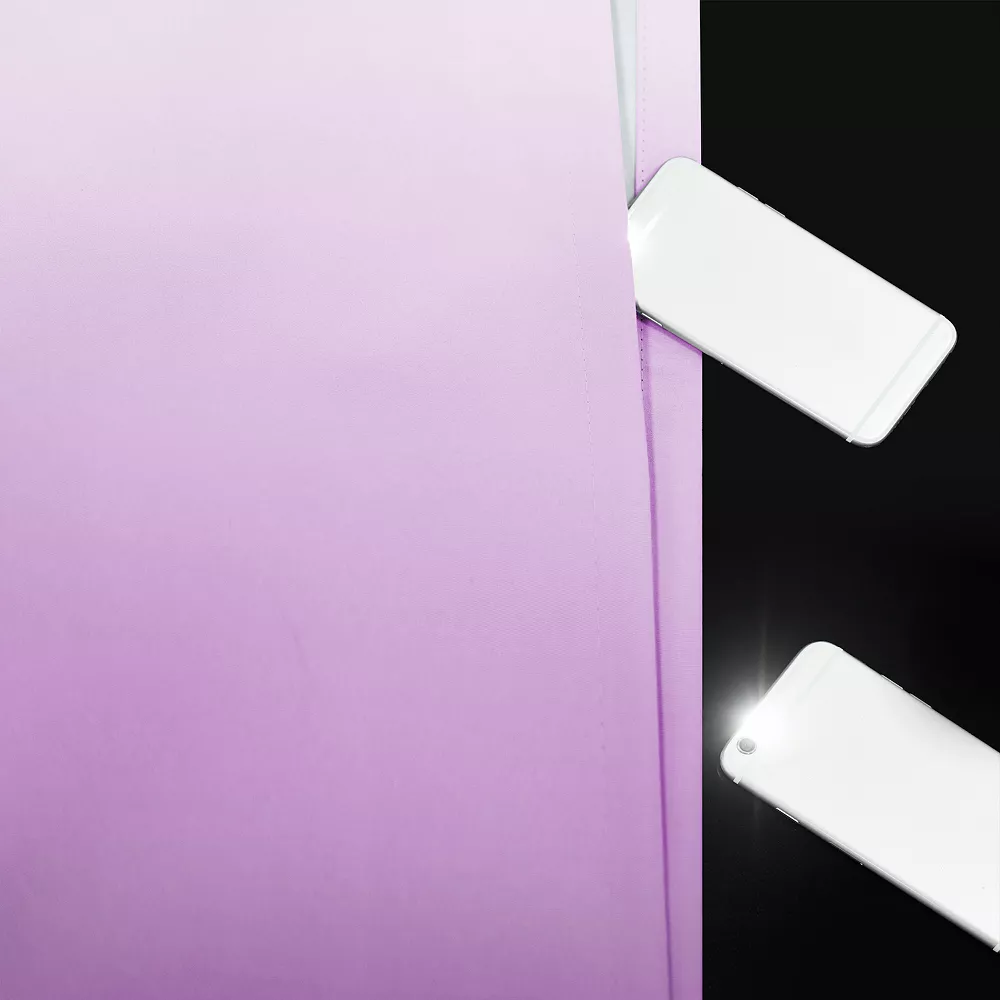 Lush Décor Lush Decor 2-pack Mia Ombre Insulated Grommet 100% Blackout Window Curtain Set 8 Lush Décor Lush Decor 2-pack Mia Ombre Insulated Grommet 100% Blackout Window Curtain Set - Image 6