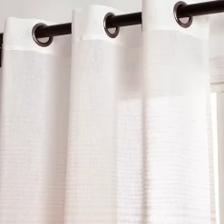 Lush Décor Lush Decor Ombre Stripe Grommet Sheer Window Curtain Set -Greenland Home Fashions Shop 4421105 ALT4