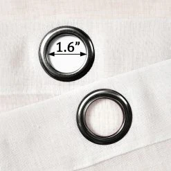 Lush Décor Lush Decor Ombre Stripe Grommet Sheer Window Curtain Set -Greenland Home Fashions Shop 4421105 ALT5