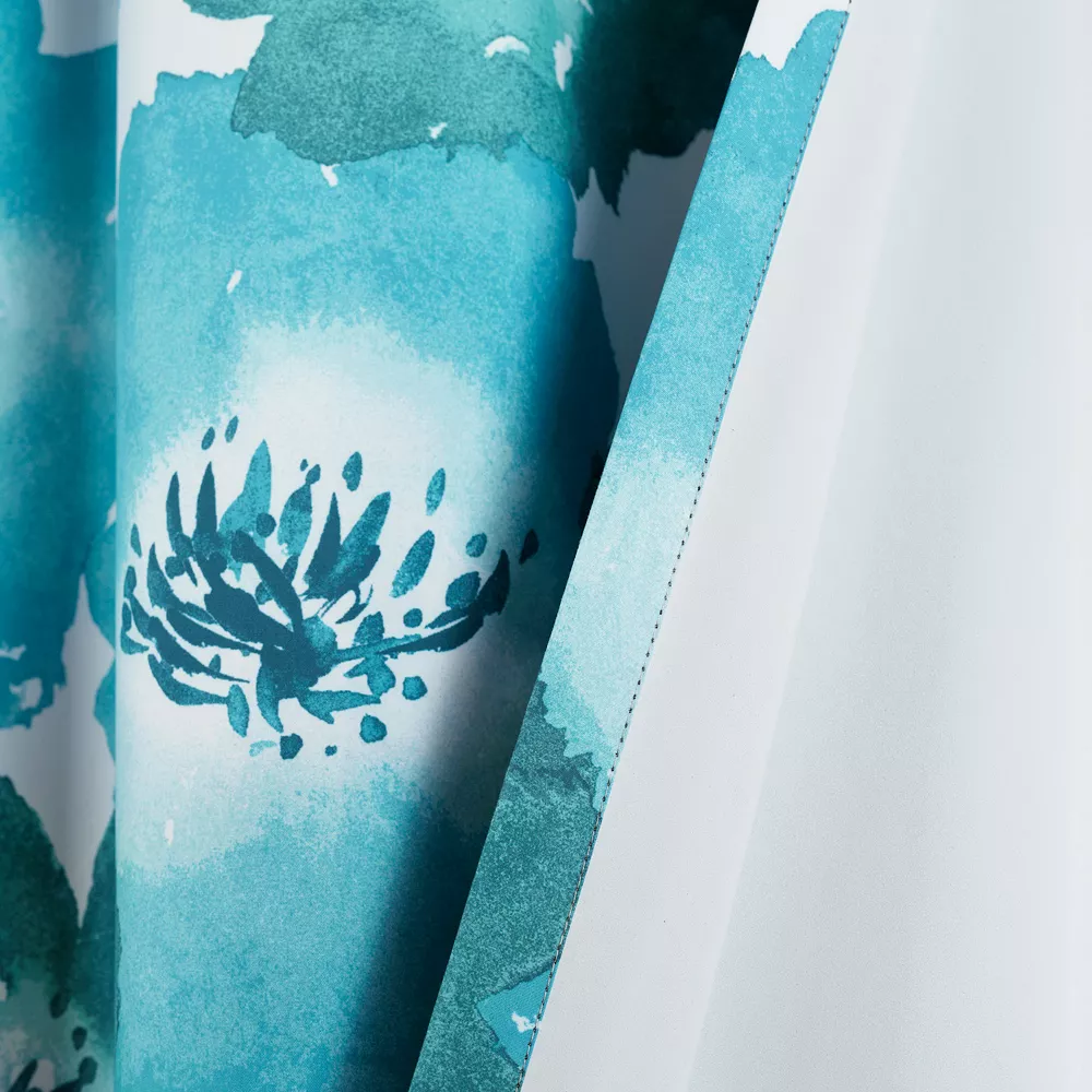 Lush Décor Lush Decor 2-pack Julie Floral Insulated Grommet 100% Blackout Window Curtains 5 Lush Décor Lush Decor 2-pack Julie Floral Insulated Grommet 100% Blackout Window Curtains - Image 3