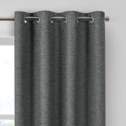 Eclipse 2-panel Absolute Zero Draft Stopper Brighton 100% Blackout Curtain Set -Greenland Home Fashions Shop 4424221 ALT2