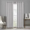 Eclipse 2-panel Absolute Zero Draft Stopper Brighton 100% Blackout Curtain Set