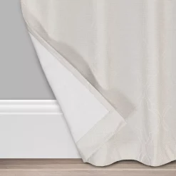 Eclipse 2-panel Absolute Zero Draft Stopper Brighton Trellis Window Curtain Set -Greenland Home Fashions Shop 4424222 ALT4