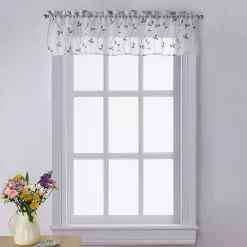 CHF Botanical Embroidery Valance