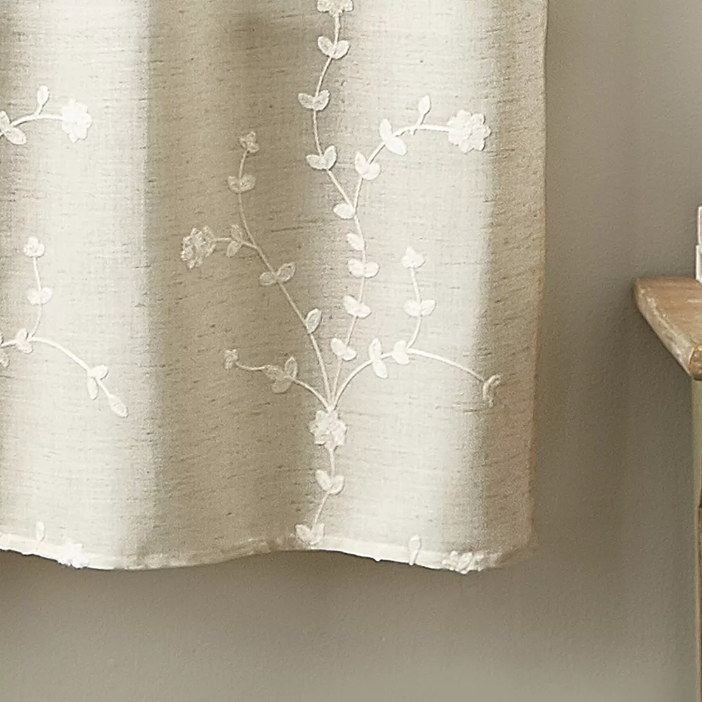 CHF Lynette Tier Window Curtain Set 5 CHF Lynette Tier Window Curtain Set - Image 3