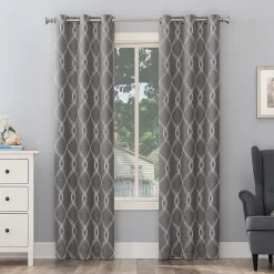 The Big One® 2-pack Kentfield Embroidery Room Darkening Window Curtain Set