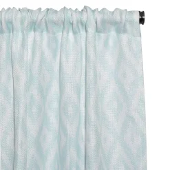 Silk+Home Christina 2-Pack Window Curtains 11 Silk+Home Christina 2-Pack Window Curtains -Greenland Home Fashions Shop 4454917 ALT6