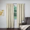 Silk+Home Sonesta 2-pack Window Curtains -Greenland Home Fashions Shop 4454926 Taupe