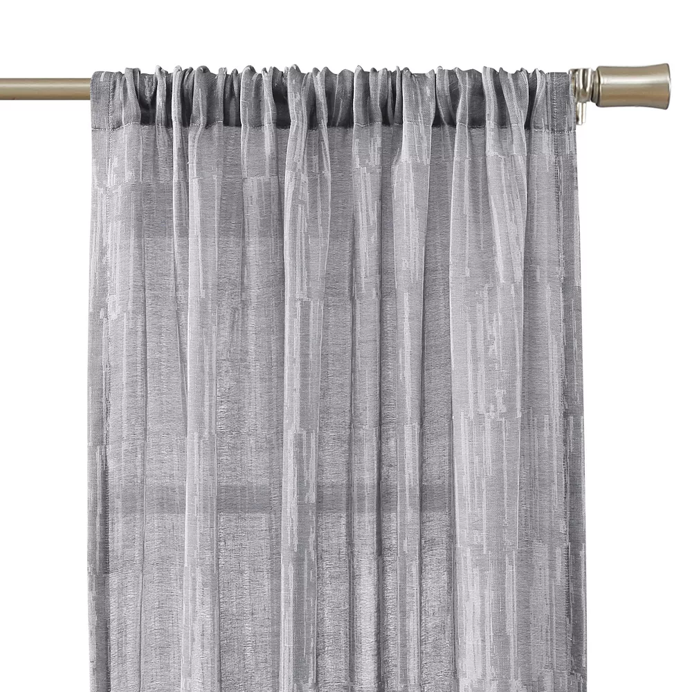 Νεφέλη Neféli Putnam 1-panel Window Curtain 4 Νεφέλη Neféli Putnam 1-panel Window Curtain - Image 2