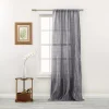 Νεφέλη Neféli Putnam 1-panel Window Curtain -Greenland Home Fashions Shop 4461879 Black