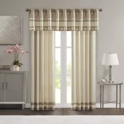 Madison Park 2-pack Klein Light Filtering Window Curtain Set -Greenland Home Fashions Shop 4472136 ALT5