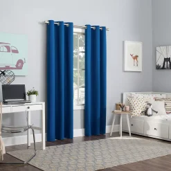 Sun Zero Harper Thermal 100% Blackout Grommet Window Curtain -Greenland Home Fashions Shop 4483876 ALT6
