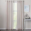 Corona Curtain 1-panel Reagan Grommet Top Window Curtain 1 Corona Curtain 1-panel Reagan Grommet Top Window Curtain -Greenland Home Fashions Shop 4496640 Rose