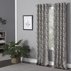 Corona Curtain 1-panel Vanessa Grommet Top Window Curtain -Greenland Home Fashions Shop 4496643 ALT5