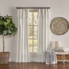MERCANTILE Drop Cloth 1-panel Light Filtering Window Curtain 1 MERCANTILE Drop Cloth 1-panel Light Filtering Window Curtain -Greenland Home Fashions Shop 4509667 Off White