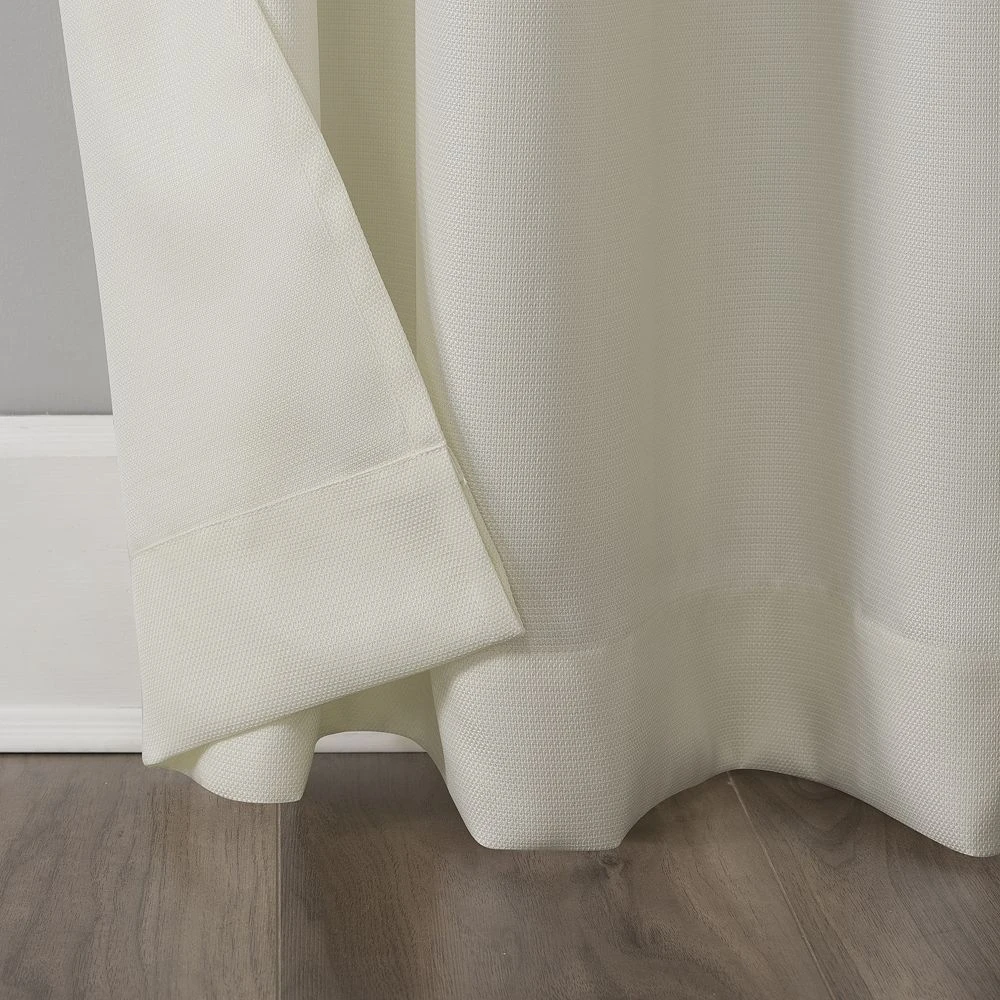 No. 918 Sora Casual Textured Semi-Sheer Grommet Window Curtain 6 No. 918 Sora Casual Textured Semi-Sheer Grommet Window Curtain - Image 4