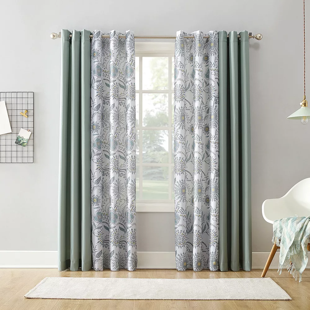 No. 918 Sora Casual Textured Semi-Sheer Grommet Window Curtain 7 No. 918 Sora Casual Textured Semi-Sheer Grommet Window Curtain - Image 5