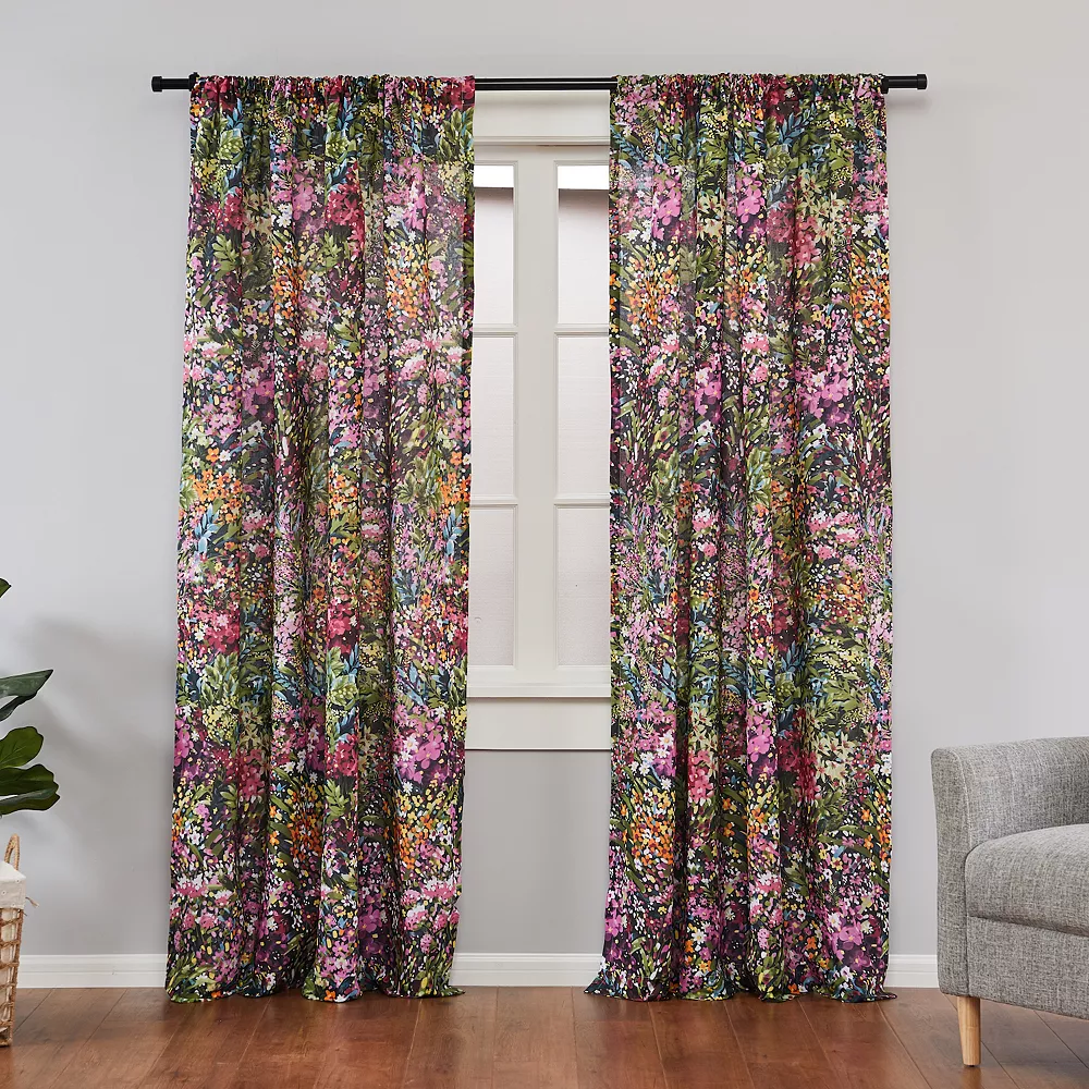 Levtex Home 2-panel Basel Window Curtain Set 3 Levtex Home 2-panel Basel Window Curtain Set