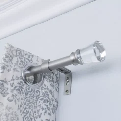 Decopolitan 3/4" Diameter 18-36" Acrylic Flare Adjustable Curtain Rod Set -Greenland Home Fashions Shop 4526476 ALT