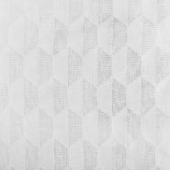 Scott Living Verge Geometric Clipped Jacquard Semi-Sheer Rod Pocket 1-panel Window Curtain -Greenland Home Fashions Shop 4548339 ALT5