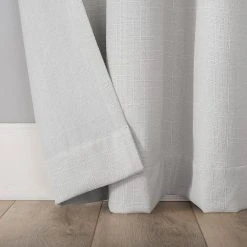 Sun Zero Cayden 100% Blackout Draft Shield Fleece Insulated Textured Grommet Curtain -Greenland Home Fashions Shop 4562108 ALT4