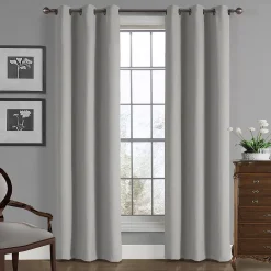 HARPER LANE Carter Solid Crushed Window Curtain