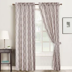 HARPER LANE Mapleton 4-piece Window Curtain Set