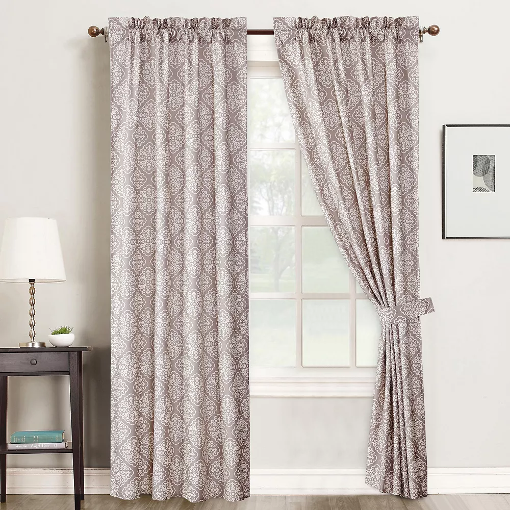 HARPER LANE Mapleton 4-piece Window Curtain Set 3 HARPER LANE Mapleton 4-piece Window Curtain Set
