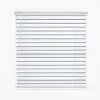 Unbranded Custom Cut To Order Cordless 2.5" Faux Wood Blinds - 64" Length