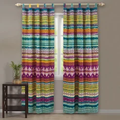 Greenland Home Fashions Greenland Home 2-pack Fashions Southwest Window Curtain Set