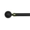 Versailles Home Fashions 1" Ball Single Rod Set 2 Versailles Home Fashions 1" Ball Single Rod Set -Greenland Home Fashions Shop 4672428