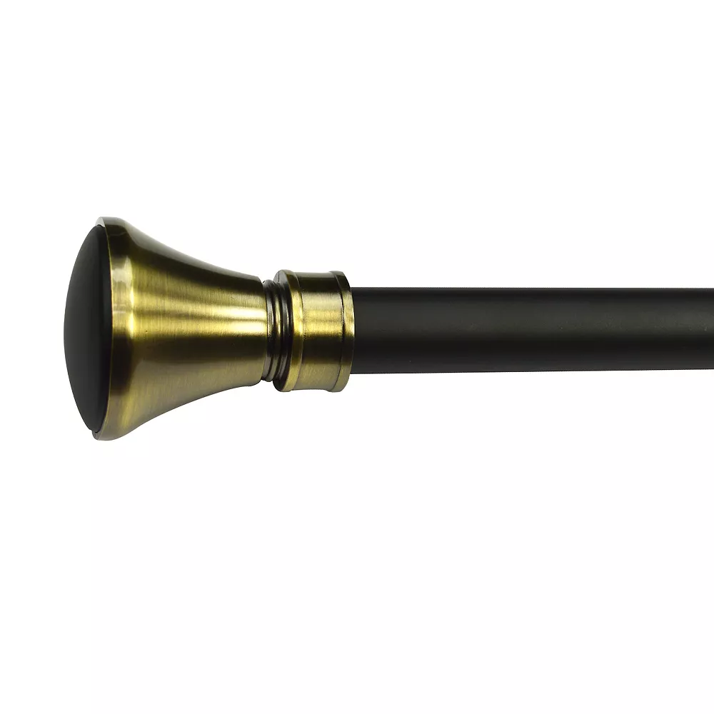 Versailles Home Fashions 1" Flare Single Rod Set 3 Versailles Home Fashions 1" Flare Single Rod Set