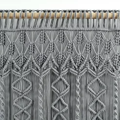 Lush Décor Lush Decor Boho Macrame Textured Cotton Valance 10 Lush Décor Lush Decor Boho Macrame Textured Cotton Valance -Greenland Home Fashions Shop 4781706 ALT3