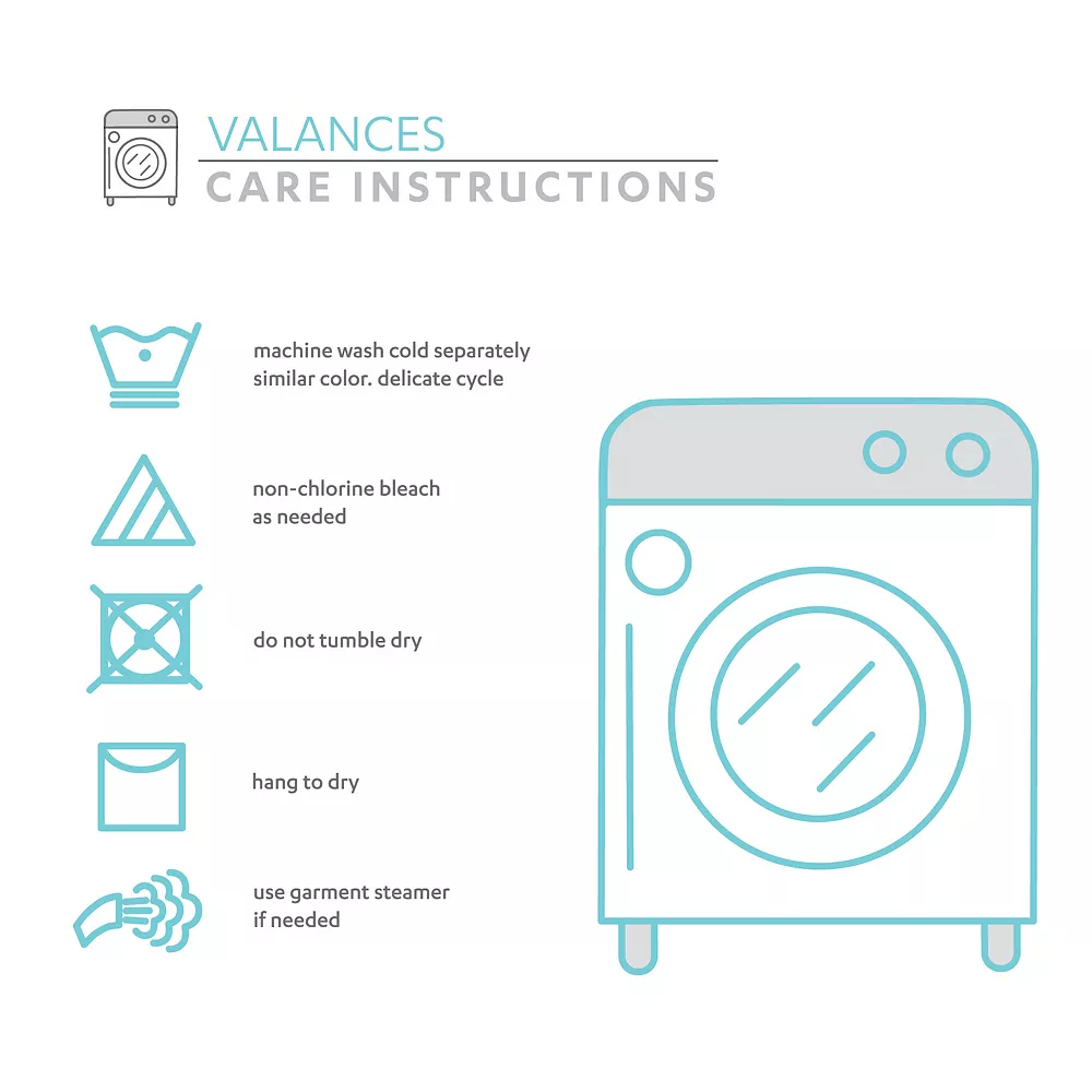 Lush Décor Lush Decor Boho Macrame Textured Cotton Valance 7 Lush Décor Lush Decor Boho Macrame Textured Cotton Valance - Image 5