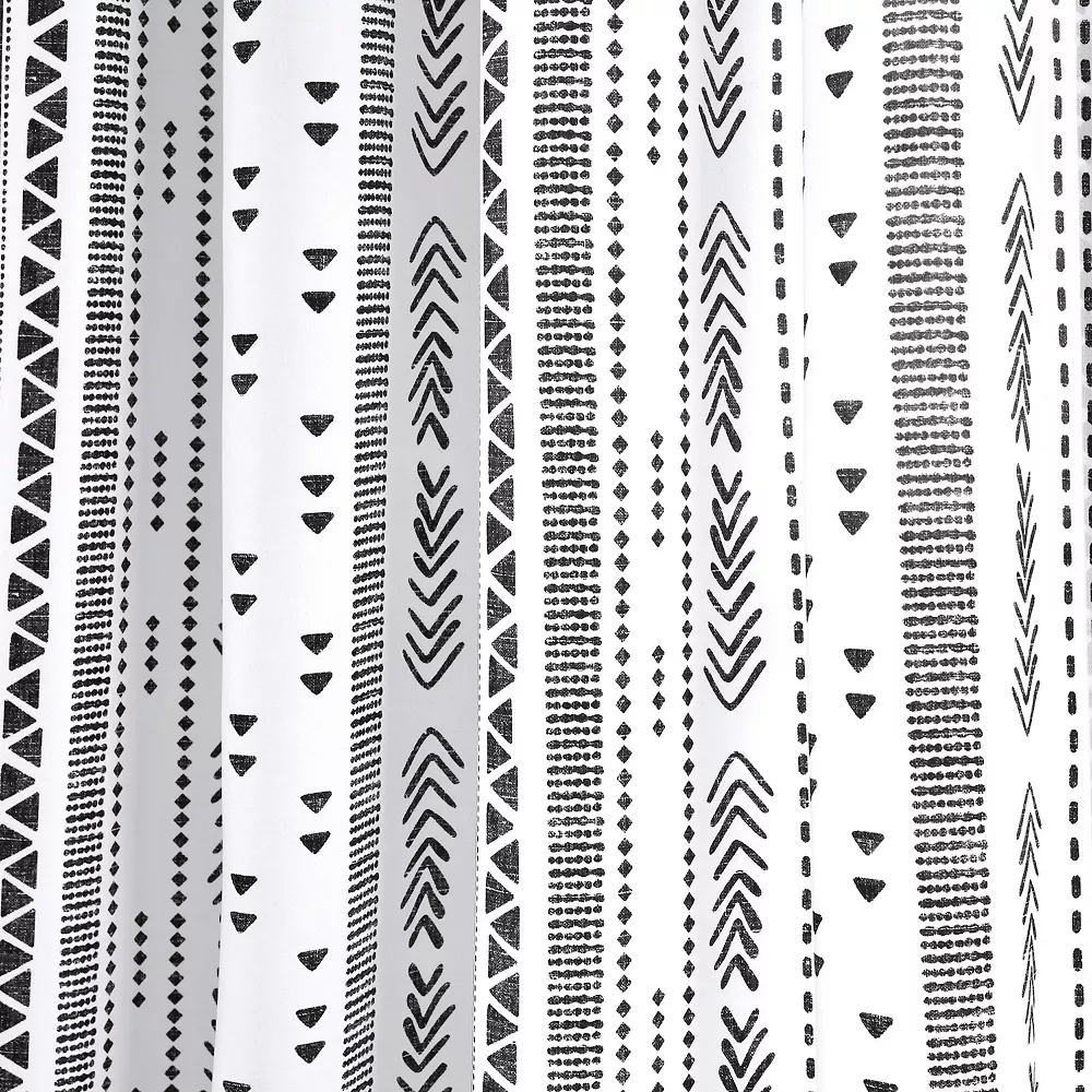 Lush Décor Lush Decor Hygge Stripe Window Curtain 5 Lush Décor Lush Decor Hygge Stripe Window Curtain - Image 3