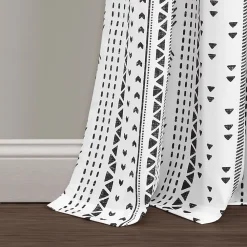 Lush Décor Lush Decor Hygge Stripe Window Curtain 11 Lush Décor Lush Decor Hygge Stripe Window Curtain -Greenland Home Fashions Shop 4787913 ALT3