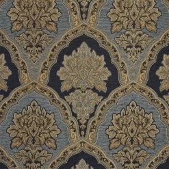 Five Queens Court Bristol Indigo 2-pack Window Curtain Set -Greenland Home Fashions Shop 4790284 ALT3