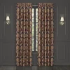 Five Queens Court Middleton Red 2-pack Window Curtain Set -Greenland Home Fashions Shop 4790290
