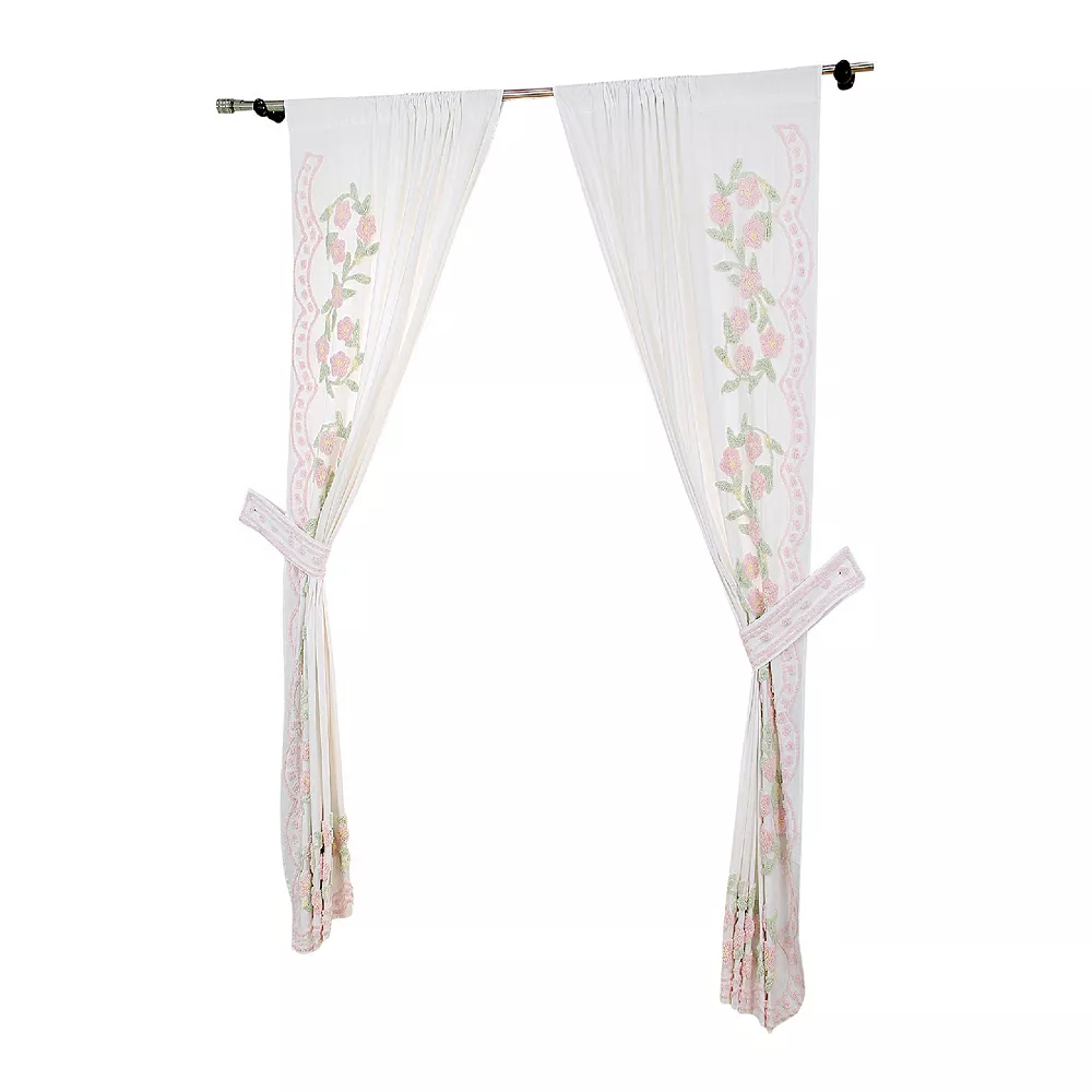 Better Trends 2-pack Bloomfield Window Curtain Set 3 Better Trends 2-pack Bloomfield Window Curtain Set
