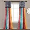 Lush Décor Lush Decor 2-pack Boho Patch Window Curtain Set 1 Lush Décor Lush Decor 2-pack Boho Patch Window Curtain Set -Greenland Home Fashions Shop 4813517
