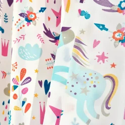 Lush Décor Lush Decor 2-pack Unicorn Heart Window Curtain Set -Greenland Home Fashions Shop 4813523 ALT4