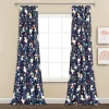 Lush Décor Lush Decor 2-pack Unicorn Heart Window Curtain Set 2 Lush Décor Lush Decor 2-pack Unicorn Heart Window Curtain Set -Greenland Home Fashions Shop 4813523 Navy