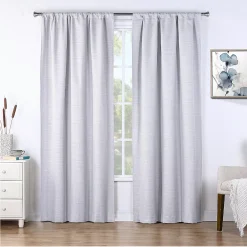 B. Smith 2-pack Total Blackout Window Curtain Set