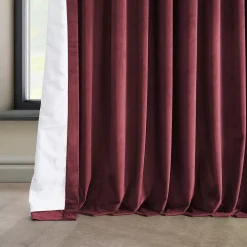 EFF Heritage Plush Velvet Extra Wide Curtain -Greenland Home Fashions Shop 4842981 ALT5