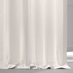 EFF Solid Classic Cotton Semi Sheer 2-pack Window Curtain Set -Greenland Home Fashions Shop 4887689 ALT4