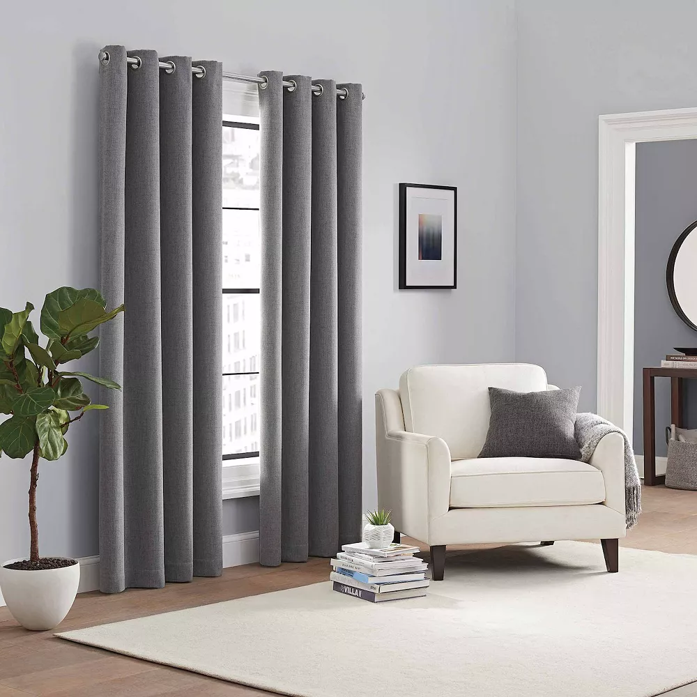 Brookstone Renwick Total Blackout Lined Window Curtain 8 Brookstone Renwick Total Blackout Lined Window Curtain - Image 6