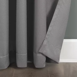 Clean Window Raised Dobby Recycled Fiber Semi-Sheer Window Curtain -Greenland Home Fashions Shop 4910519 ALT3